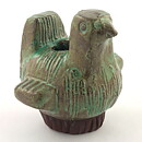 ラース・バーグステン　素朴な鳥のキャンドルホルダー　8cm　1960年代 (2)