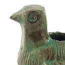 ラース・バーグステン　素朴な鳥のキャンドルホルダー　8cm　1960年代 (2)