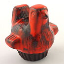 Lars Bergsten (1960s) Rustic Bird Candleholder 8 cm (3)