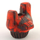 Lars Bergsten (1960s) Rustic Bird Candleholder 8 cm (3)