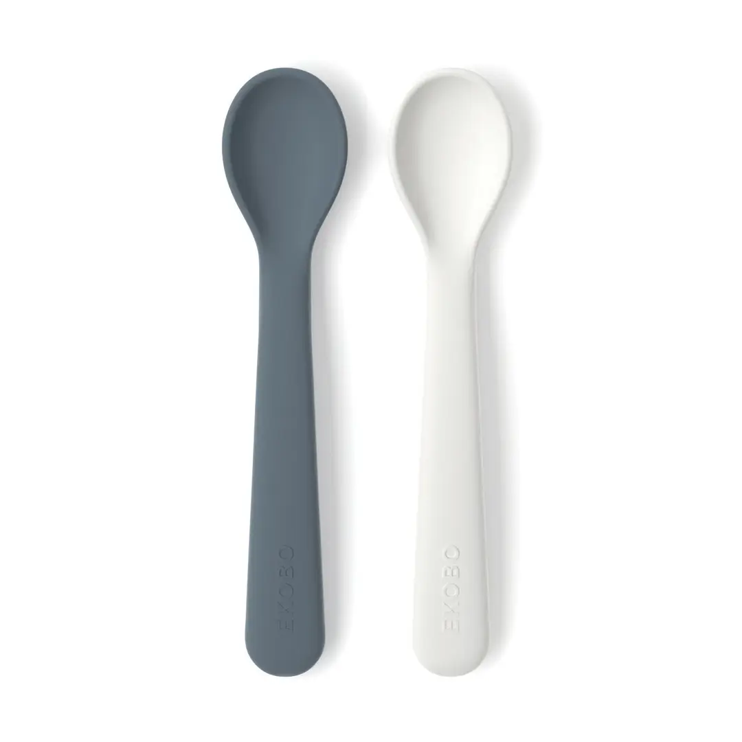 Ekobo Silikonskedar 2-pack Cloud / Storm | Kokobello