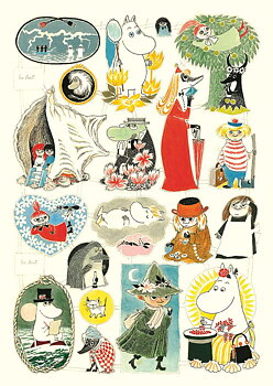 Moomin Cards - Moomin Characters