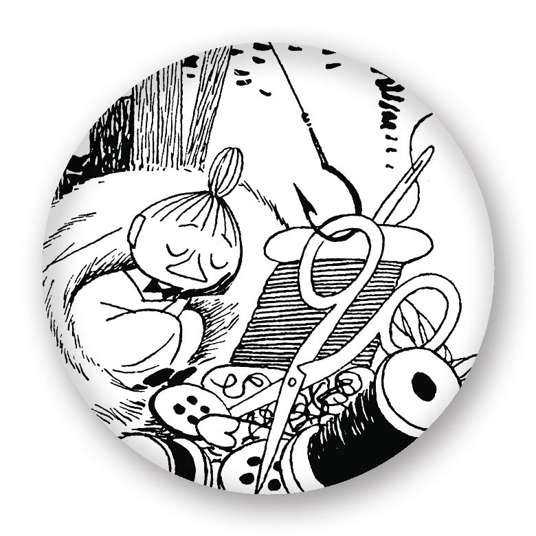 Moomin Magnet - Little My Is Sleeping
