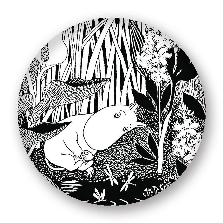 Moomin Magnet - Moomintroll Daydreaming