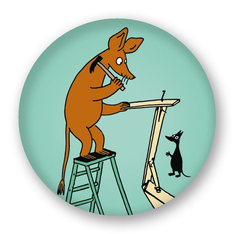 Moomin Magnet - Sniff Is Building