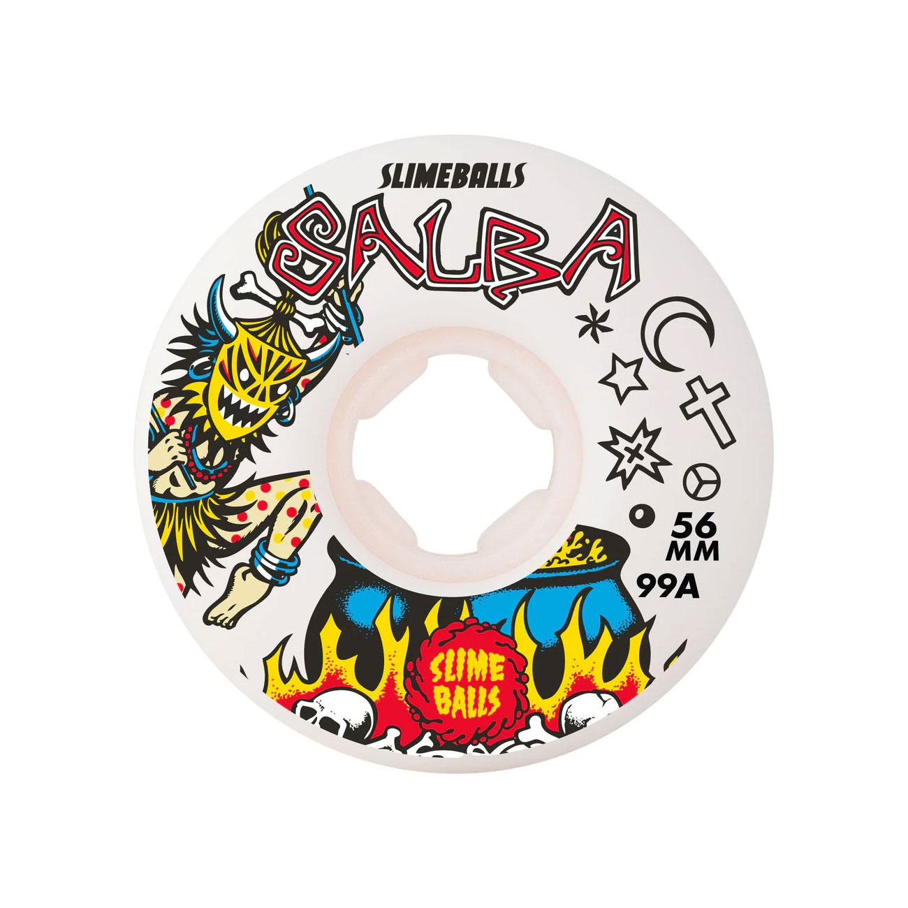 Santa Cruz skatehjul Slim Balls Salba Chubbiea 56 mm 99A