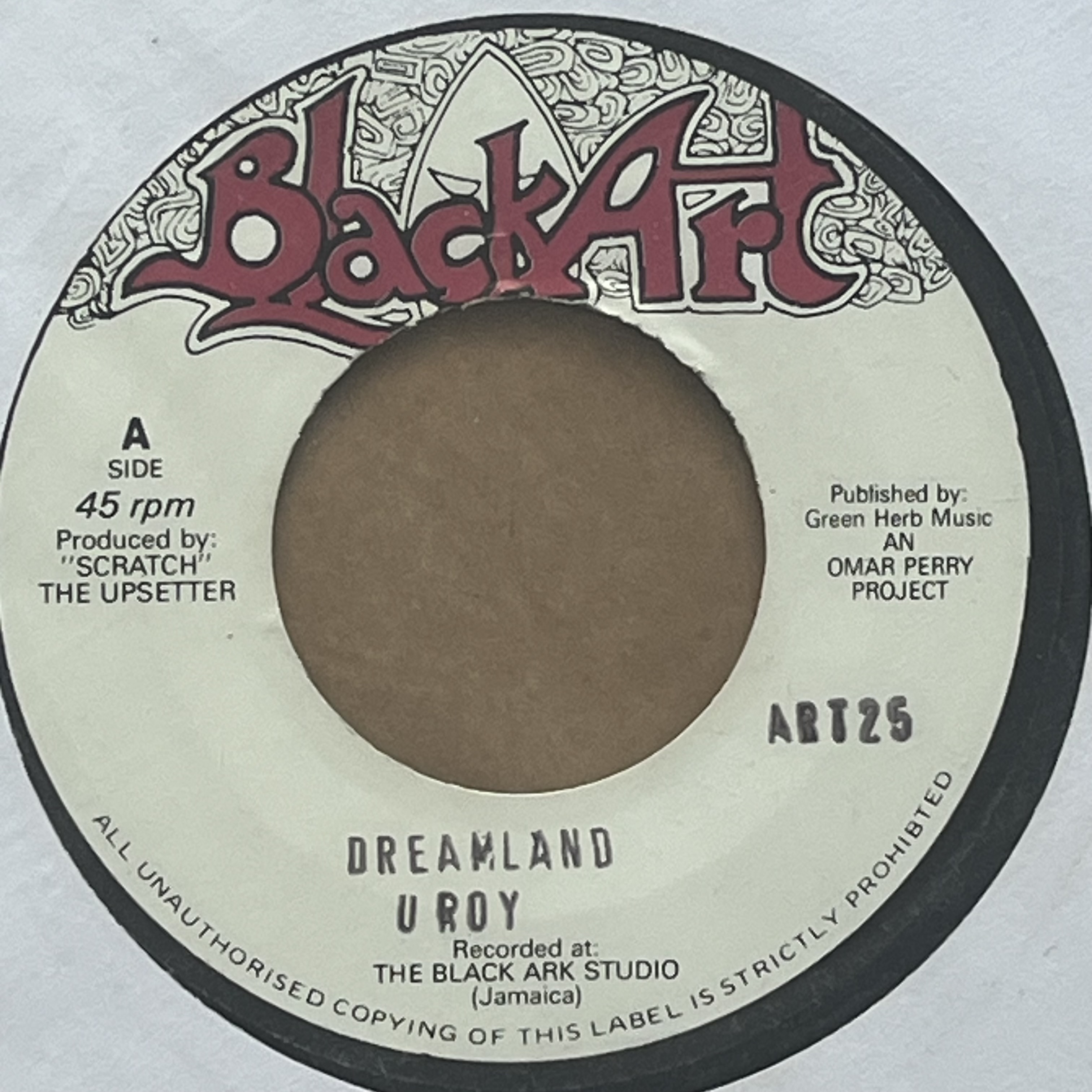 U Roy/Big Youth – Dreamland/Moving On