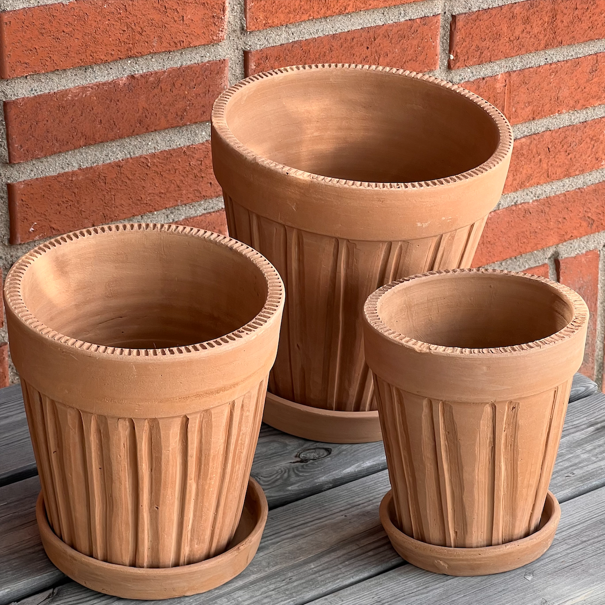 Kruka LOUI Lergods Terrakotta LITEN Ø15,5cm H:18cm - 5