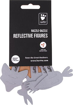 Hurtta Razzle-Dazzle Reflekterande Figurer 4-Pack