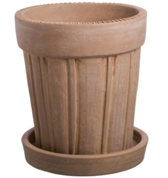 Kruka LOUI Lergods Terrakotta MEDIUM Ø19m H:21cm - 2