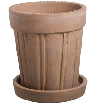 Kruka LOUI Lergods Terrakotta MEDIUM Ø19m H:21cm