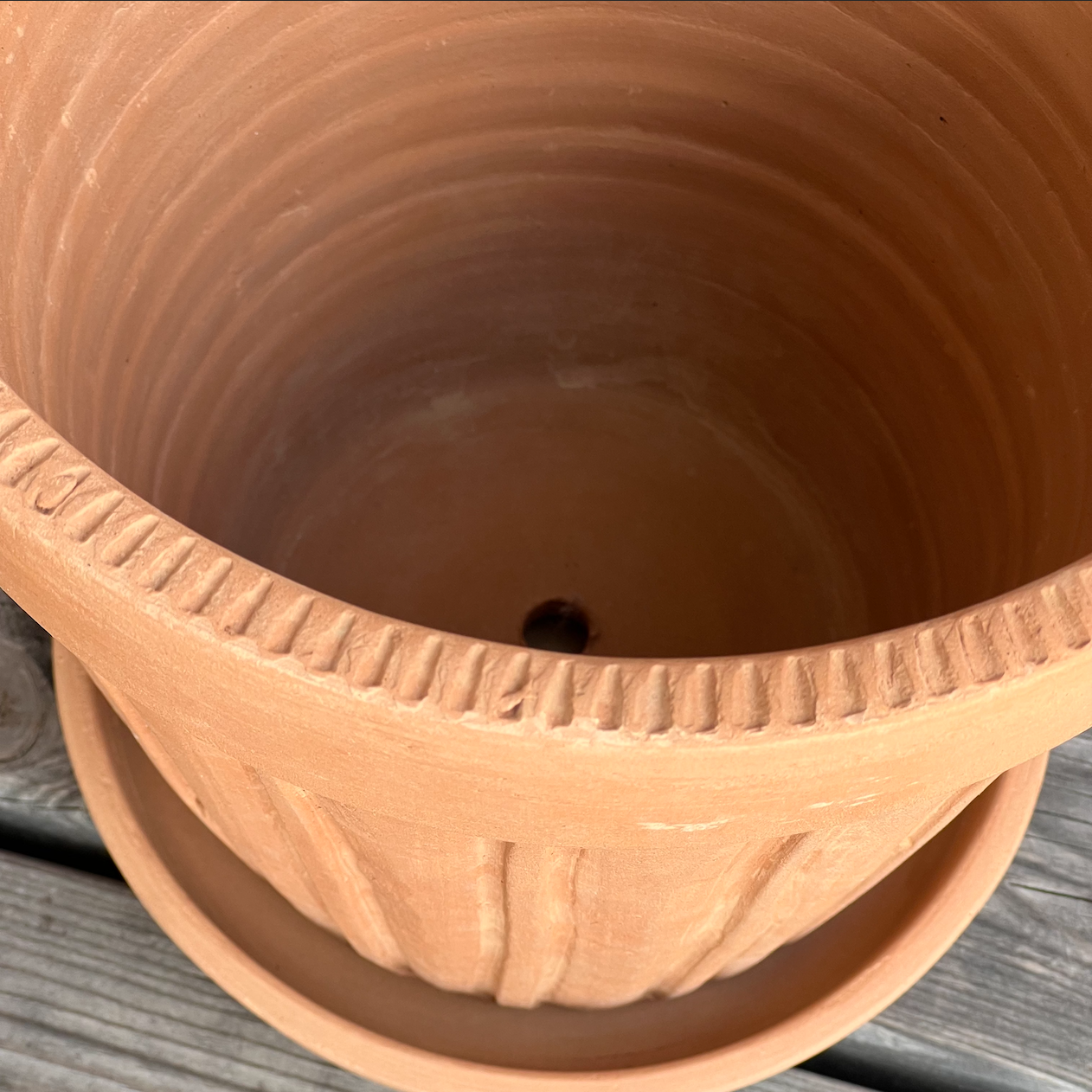 Kruka LOUI Lergods Terrakotta STOR Ø23m H:24cm - 3