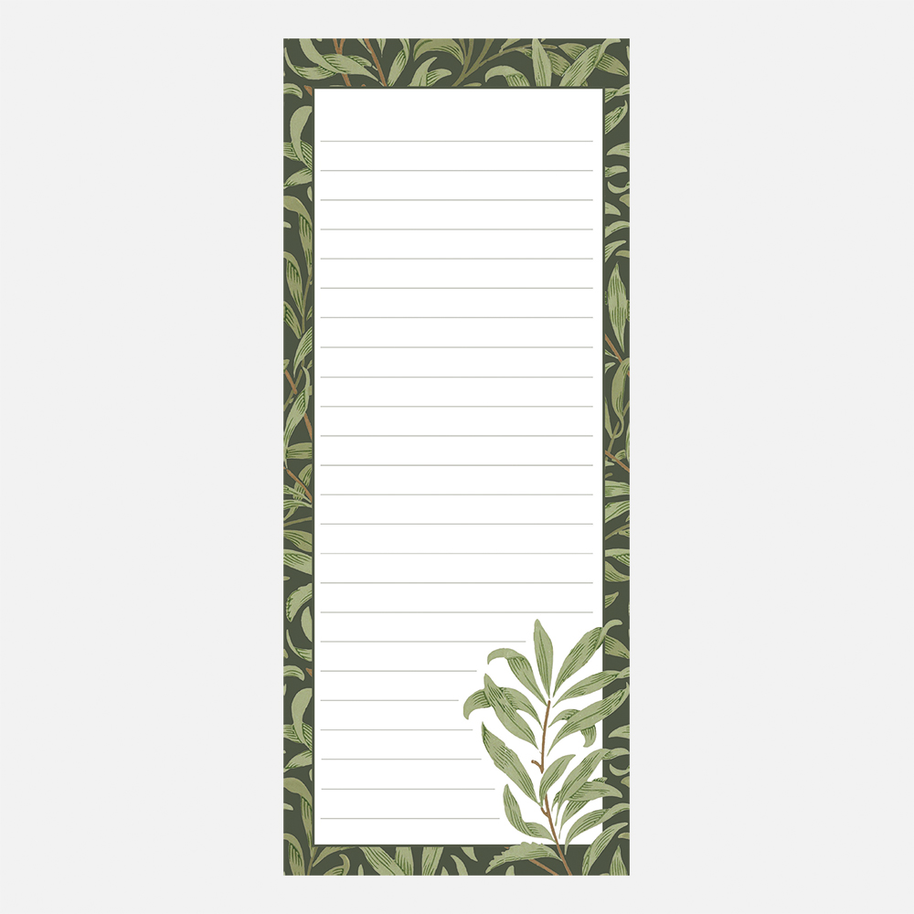 To Do / Inköpslista med magnet – William Morris Willow Bough B - 2