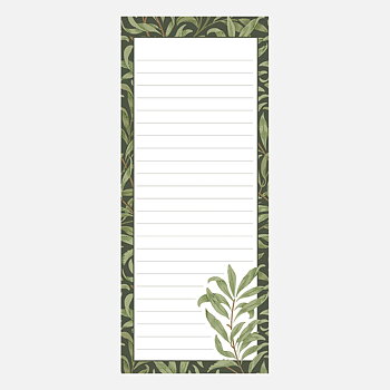 To Do / Inköpslista med magnet – William Morris Willow Bough B