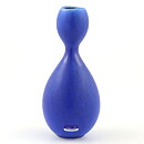 Stig Lindberg (Vitrin 1956) Blue Hourglass Vase 13 cm