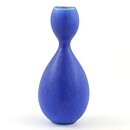 スティグ・リンドベリ Vitrinシリーズ 瓢箪型の青色の花瓶 Vase 1956年  13cm