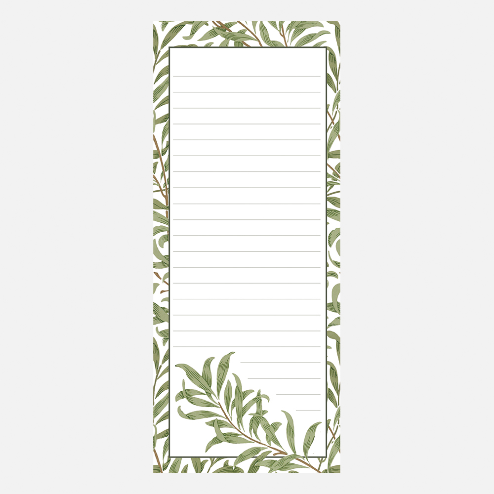 To Do / Inköpslista med magnet – William Morris Willow Bough C - 2