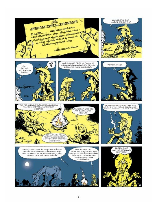 Lucky Luke 90: Det förlovade landet - 6