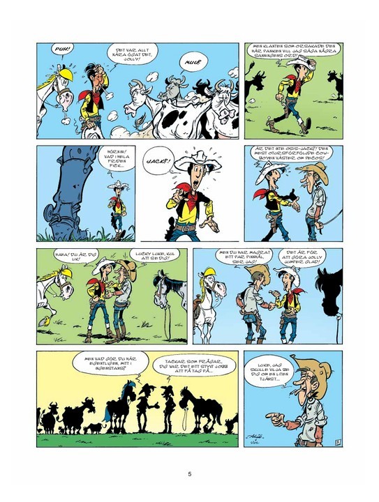 Lucky Luke 90: Det förlovade landet - 4