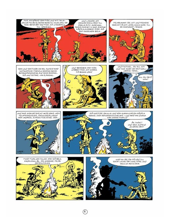 Lucky Luke 90: Det förlovade landet - 5