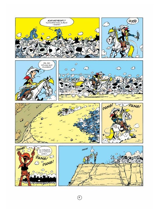 Lucky Luke 90: Det förlovade landet - 3