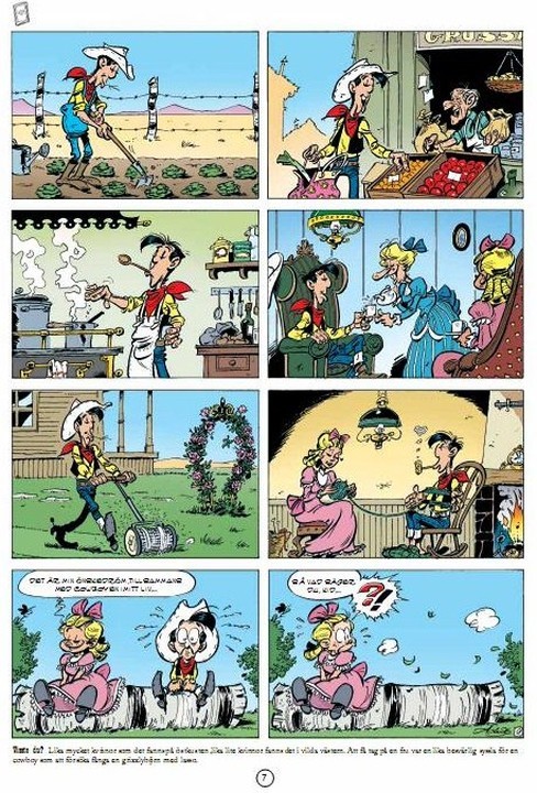 Lucky Luke 89: Tant Marthas grabb - 6