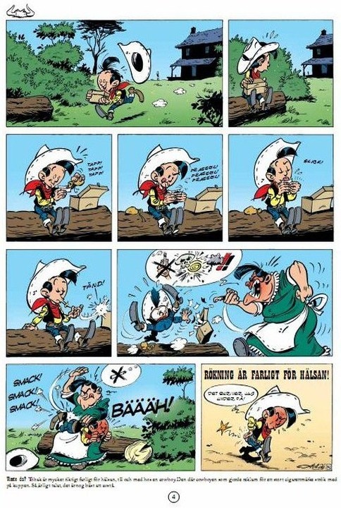 Lucky Luke 89: Tant Marthas grabb - 3
