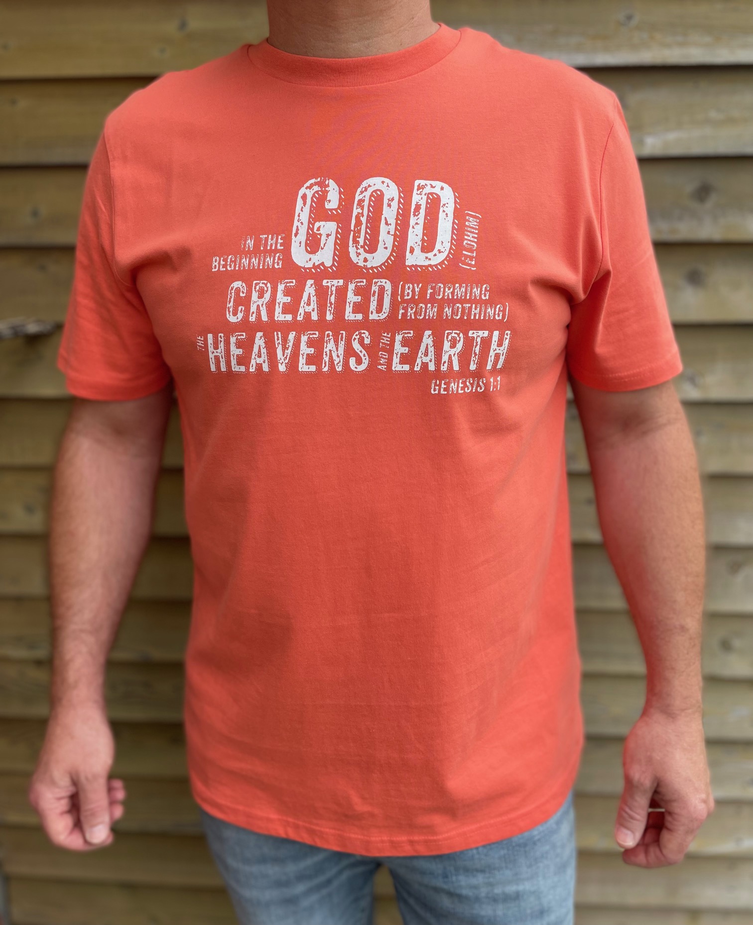 T-SHIRT - God created - Fiesta