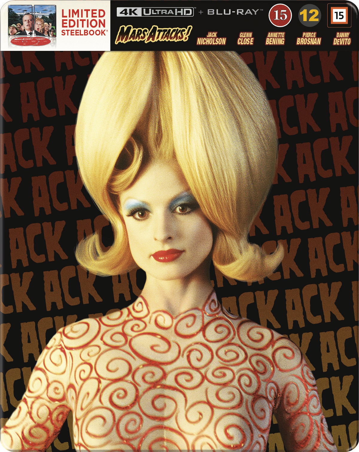 Mars Attacks! (Limited Edition Steelbook) (4K Ultra HD + Blu-ray)