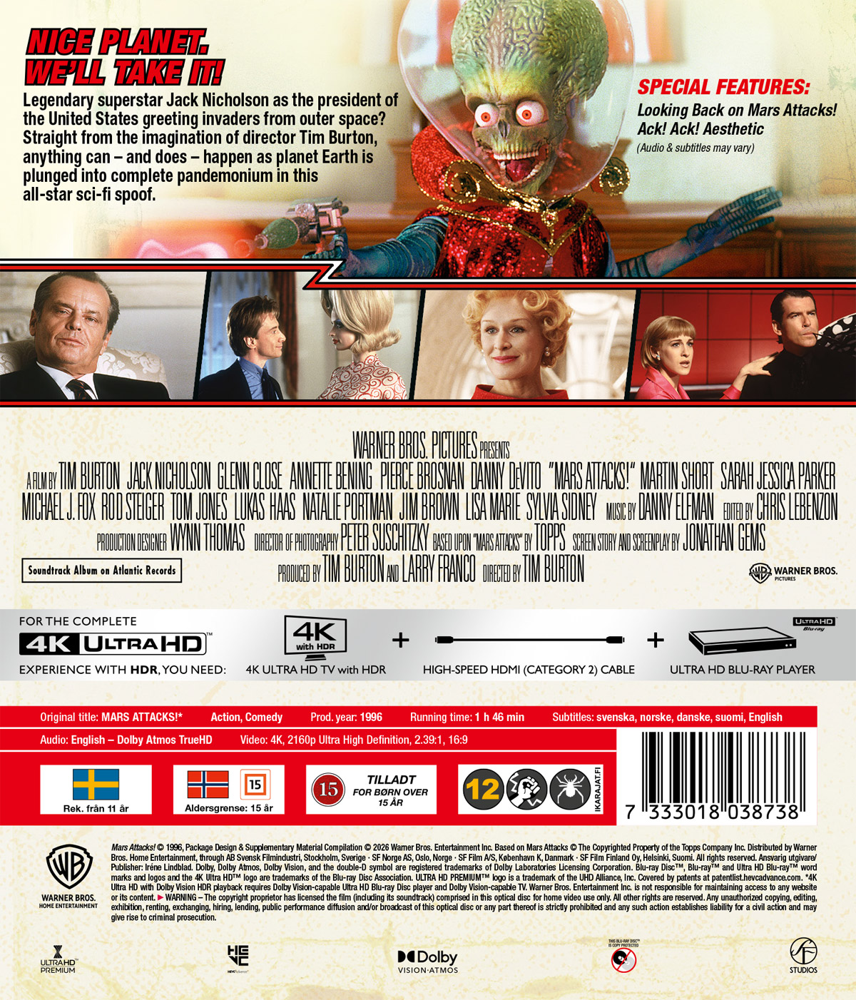 Mars Attacks! (4K Ultra HD) - 2