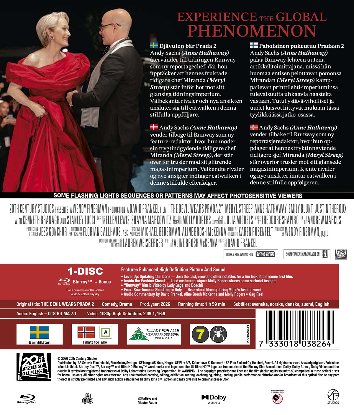 Djävulen Bär Prada 2 (Blu-ray) - 2