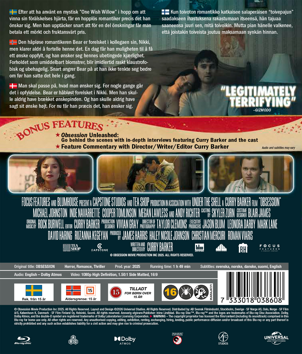 Obsession (Blu-ray) - 2