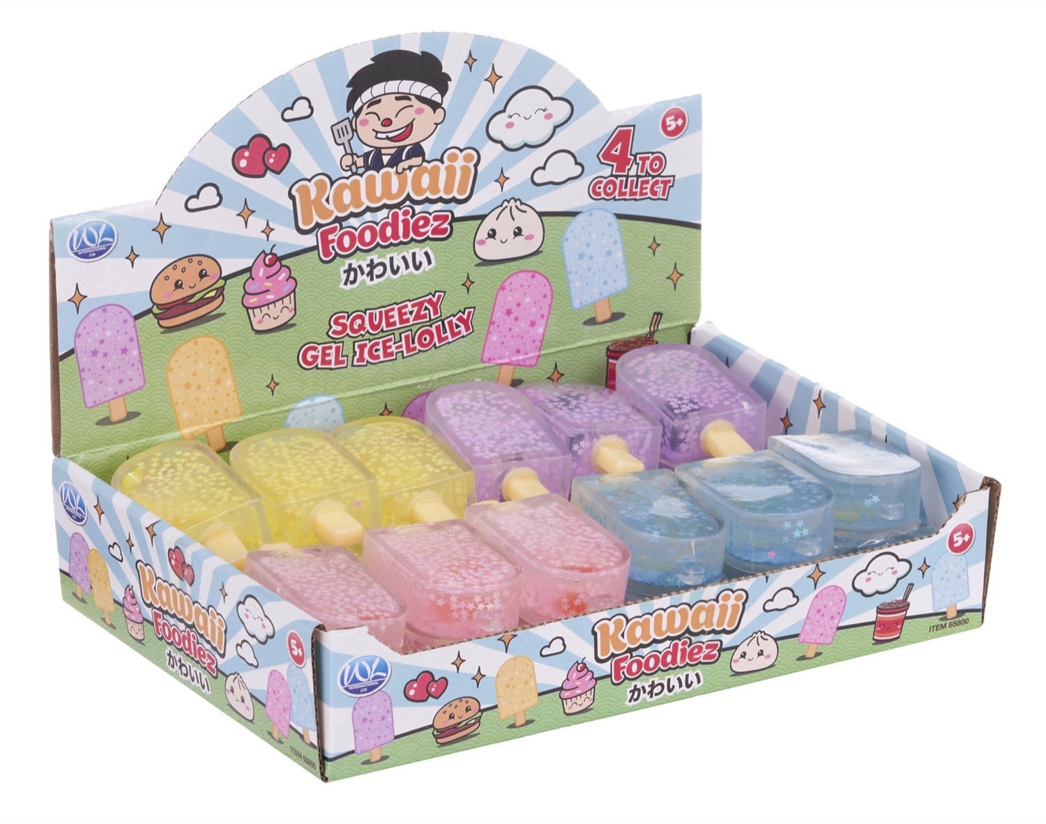 Squeezy Gel Ice-Lolly, 1 St - 2
