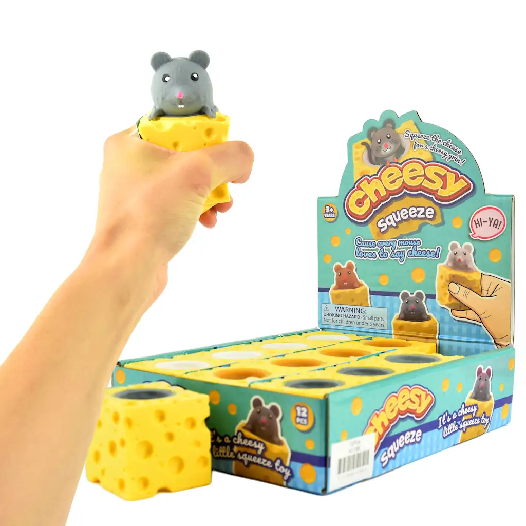 Squeeze Mouse Cheese - Robetoy