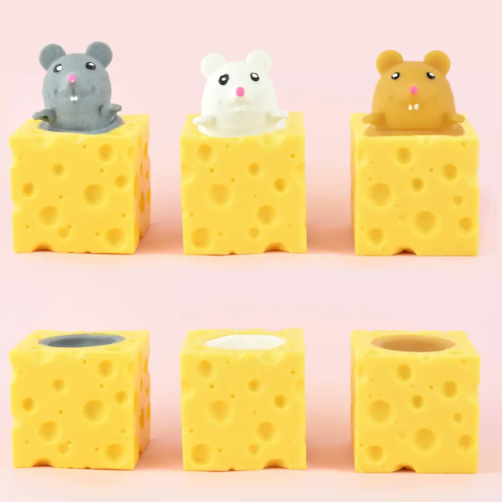 Squeeze Mouse Cheese - Robetoy - 2
