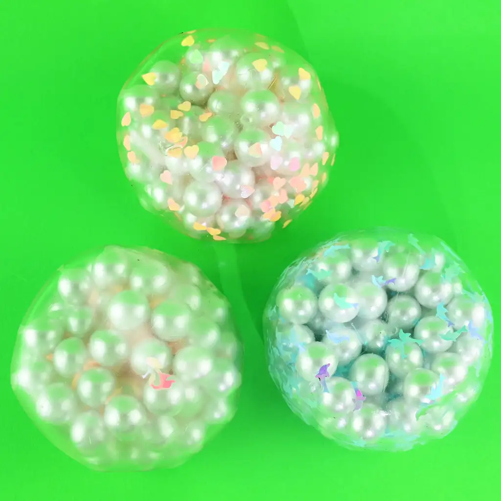 Squeeze Ball med Pearls - Robetoy - 2