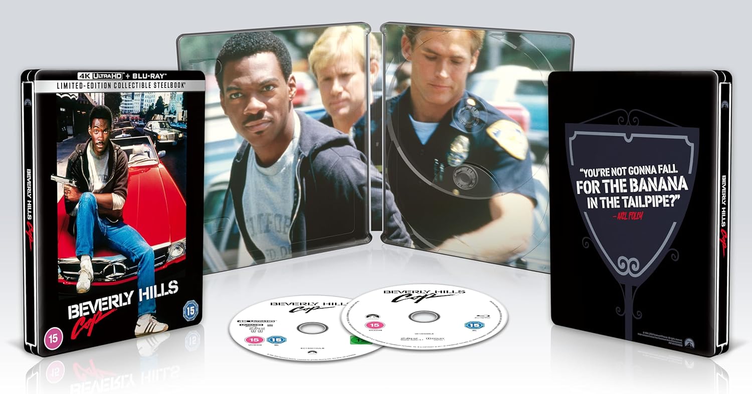 Beverly Hills Cop (Limited Edition Steelbook) (ej svensk text) (4K Ultra HD + Blu-ray) - 3