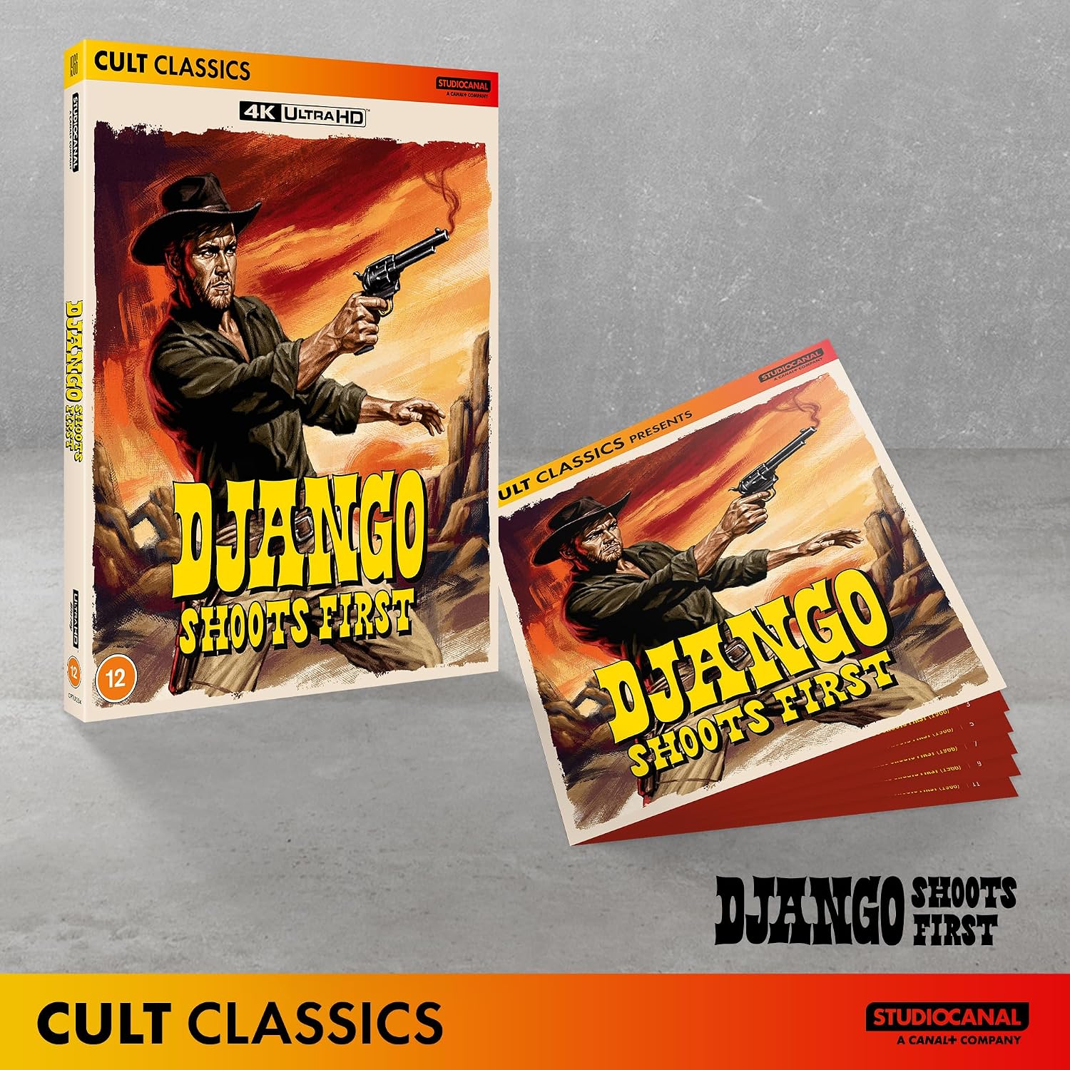 Django Shoots First (ej svensk text) (4K Ultra HD) - 2