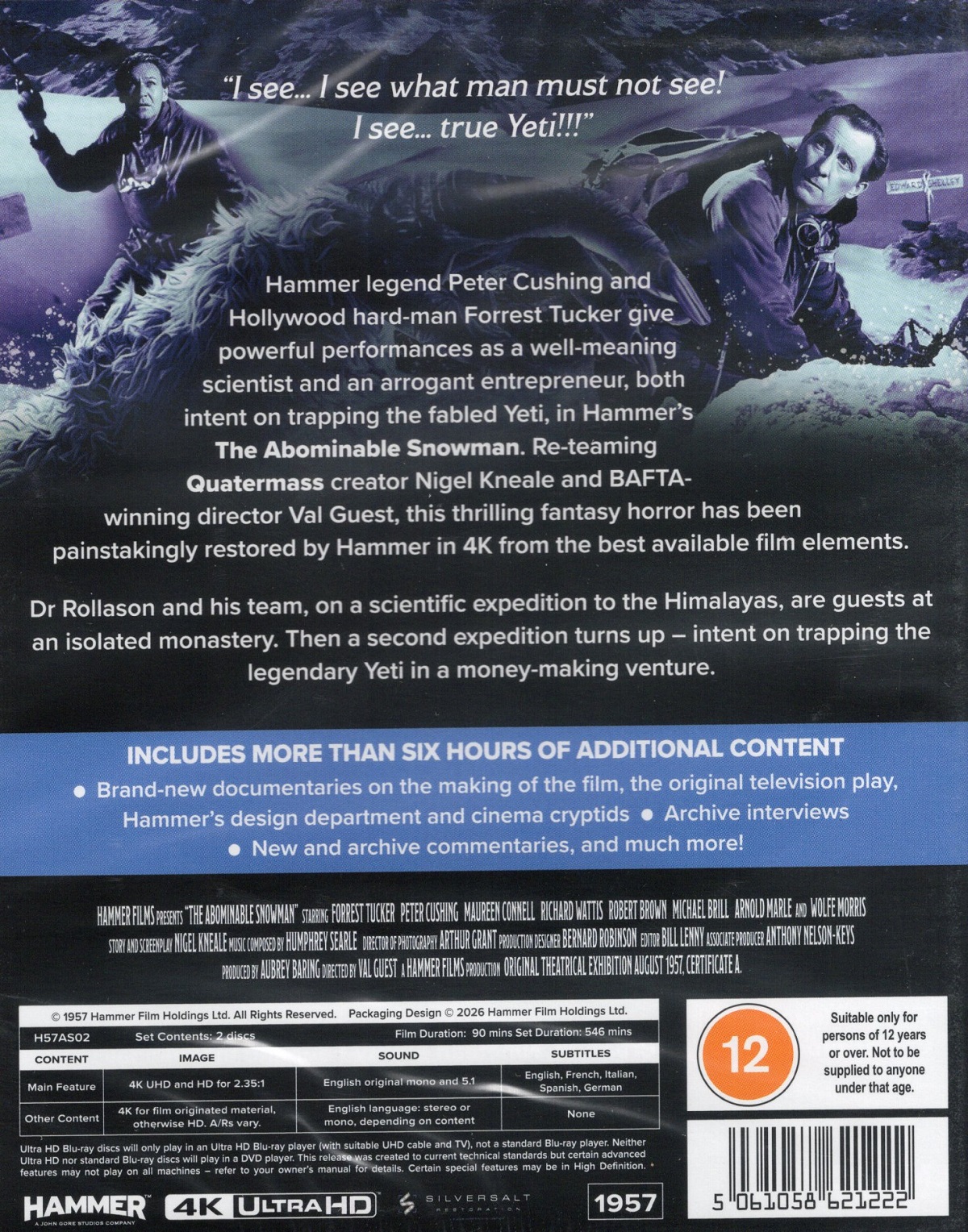 The Abominable Snowman (ej svensk text) (4K Ultra HD) - 2
