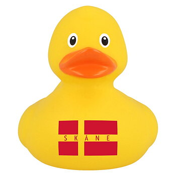 Badanka, Gul anka med Skånsk flagga