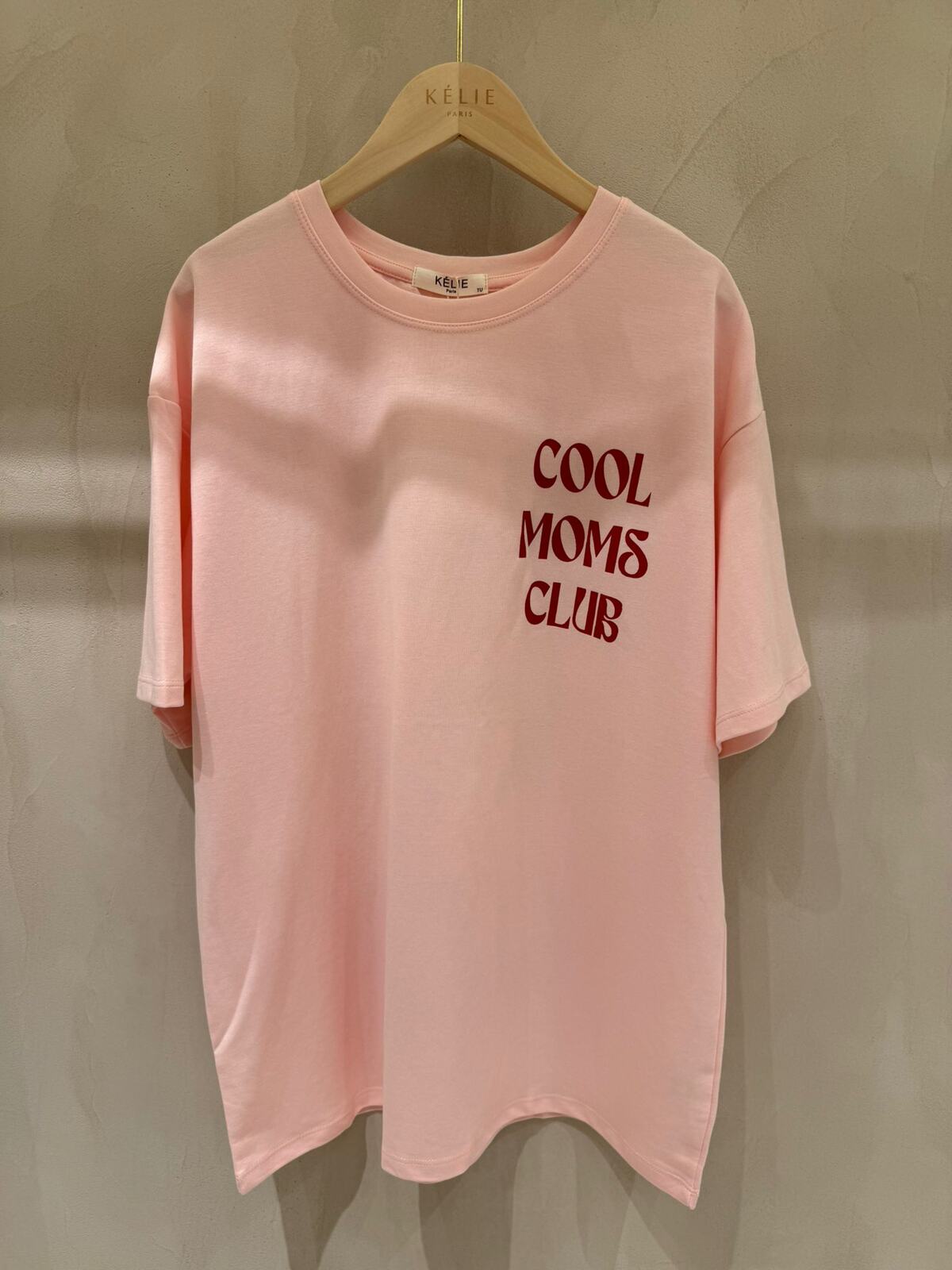 T-shirt Cool Moms pink/burgundy - 3