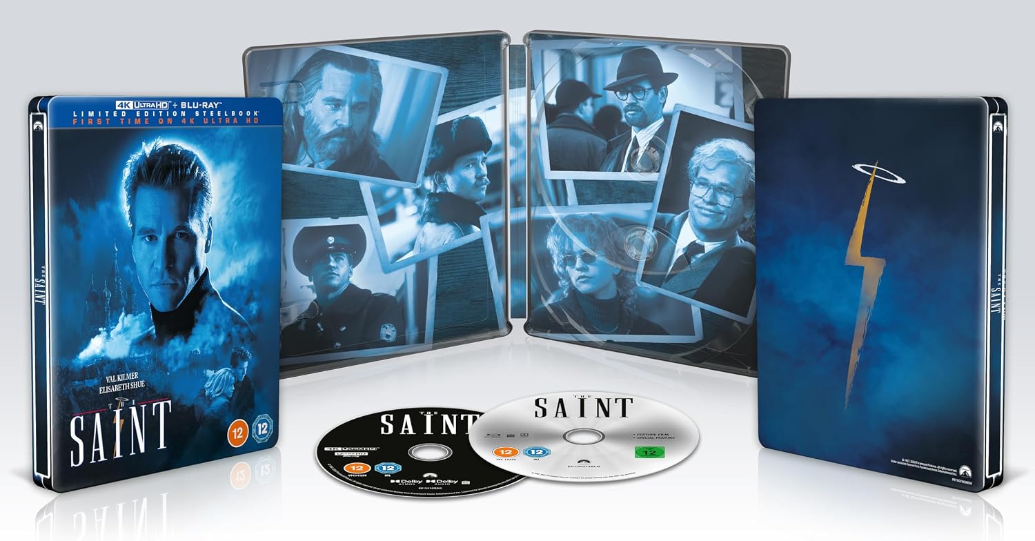 The Saint (Limited Edition Steelbook) (ej svensk text) (4K Ultra HD + Blu-ray) - 2