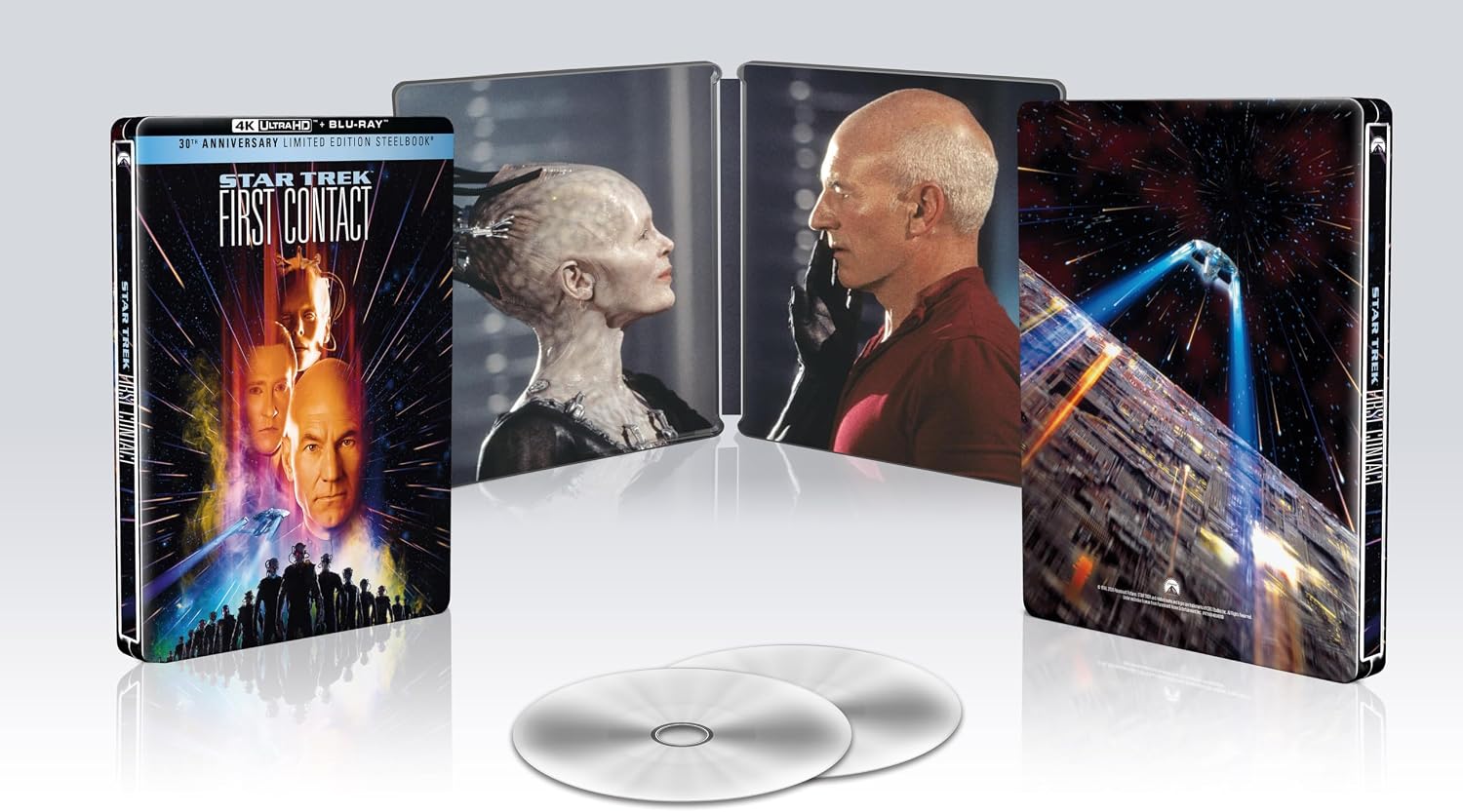 Star Trek 8 - First Contact (Limited Edition Steelbook) (4K Ultra HD + Blu-ray) - 2