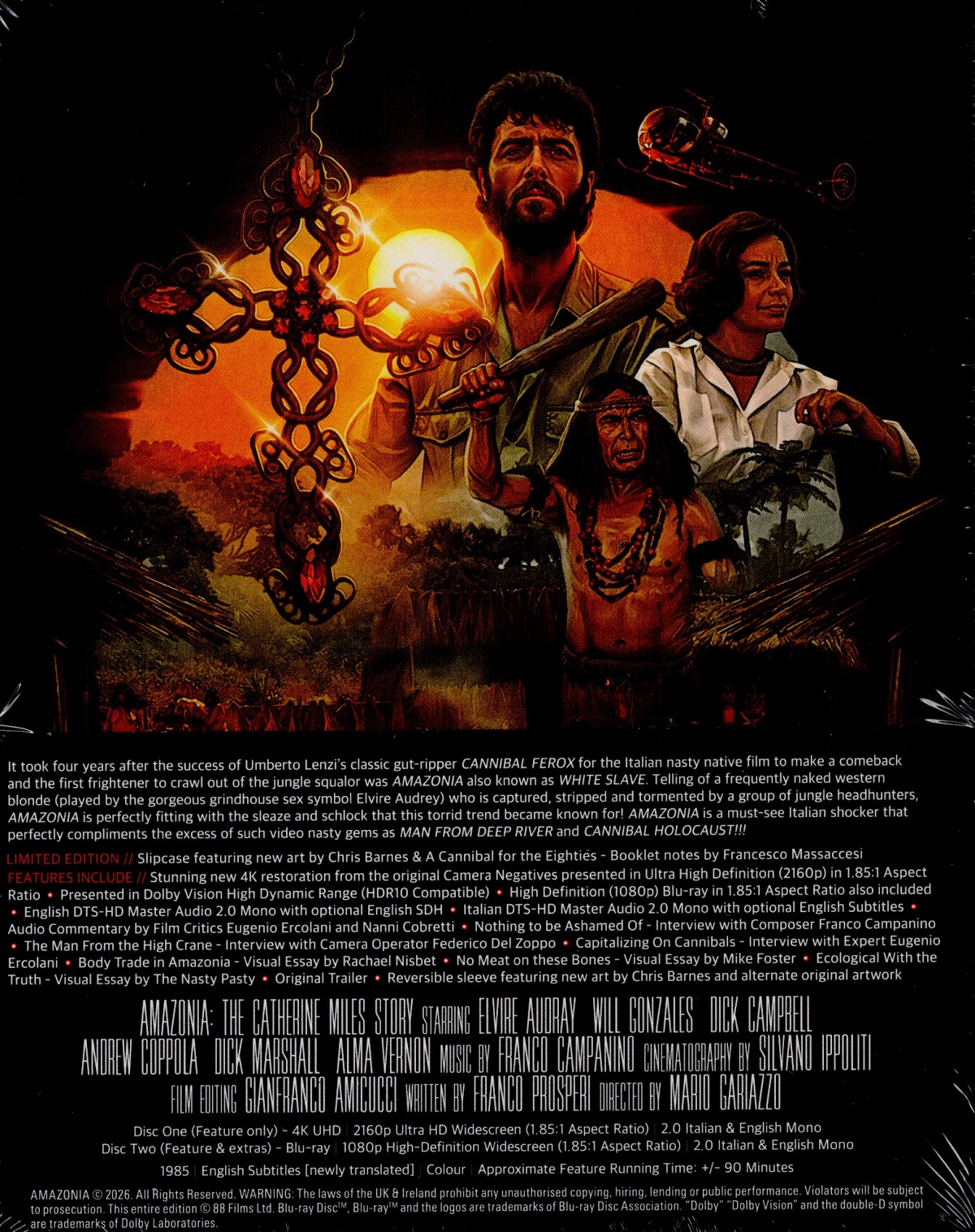 Amazonia - The Catherine Miles Story (Limited Edition) (ej svensk text) (4K Ultra HD + Blu-ray) - 2