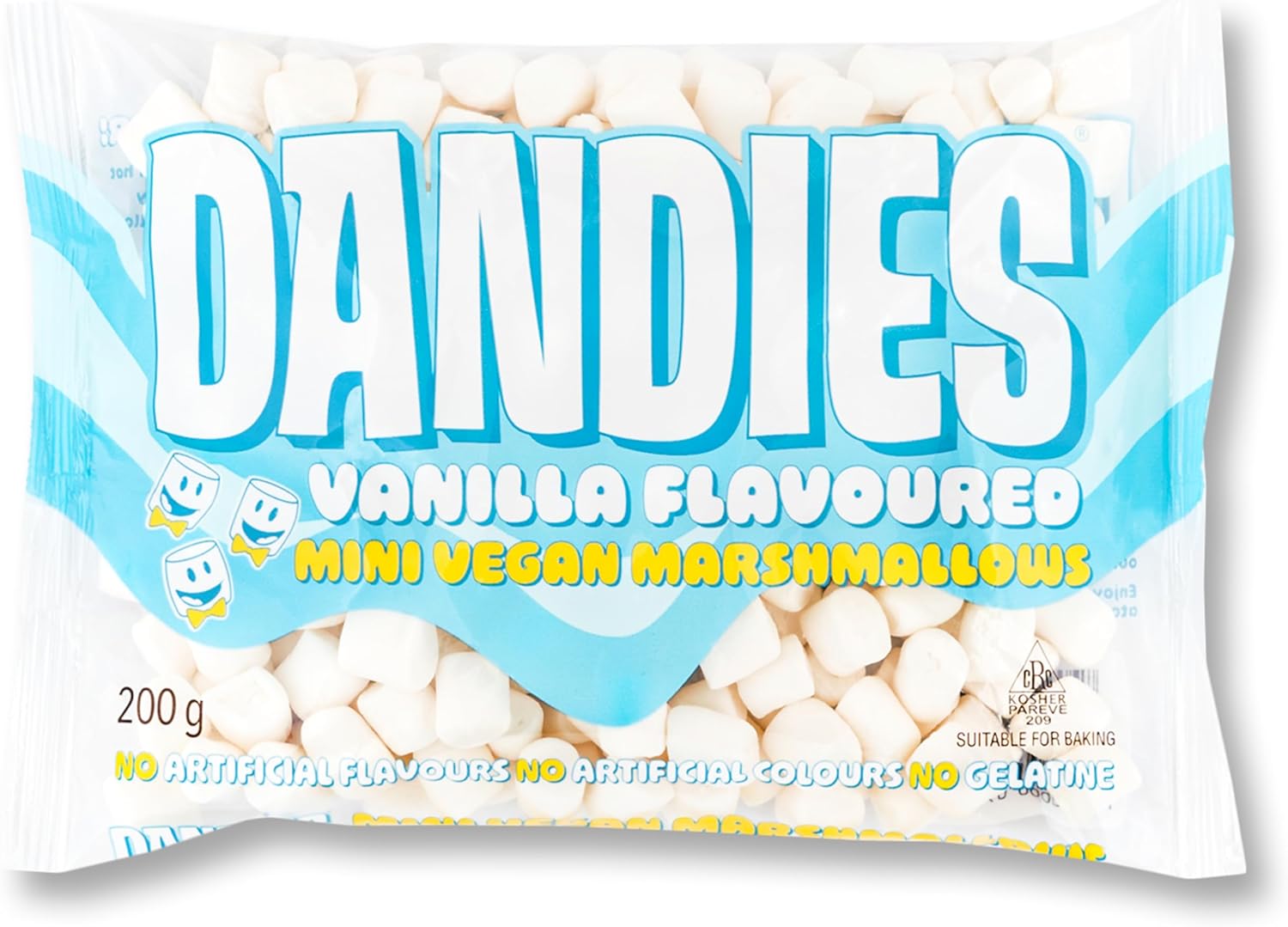 veganska minimarshmallows 200g dandies