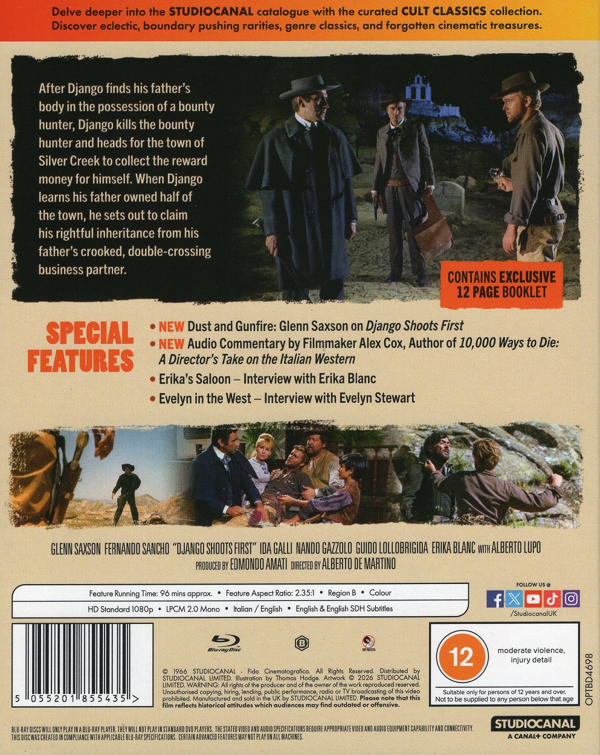 Django Shoots First (ej svensk text) (Blu-ray) - 2