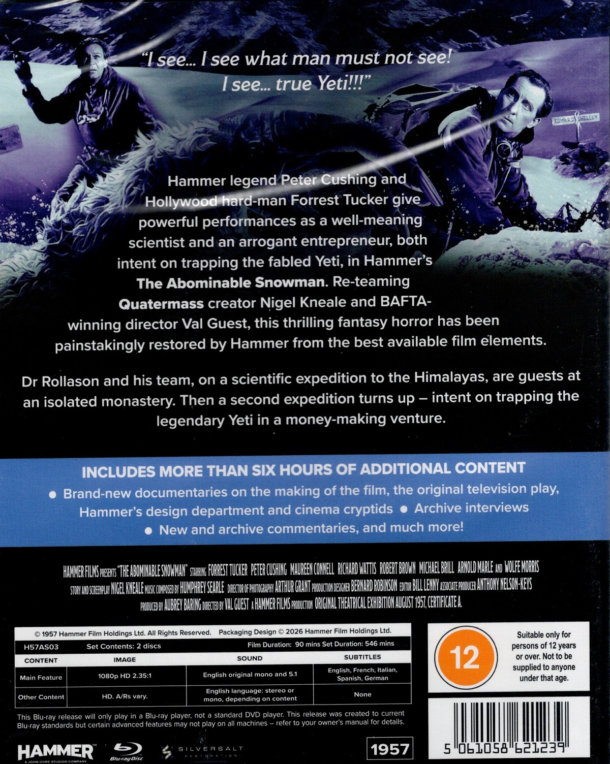 The Abominable Snowman (ej svensk text) (Blu-ray) - 2