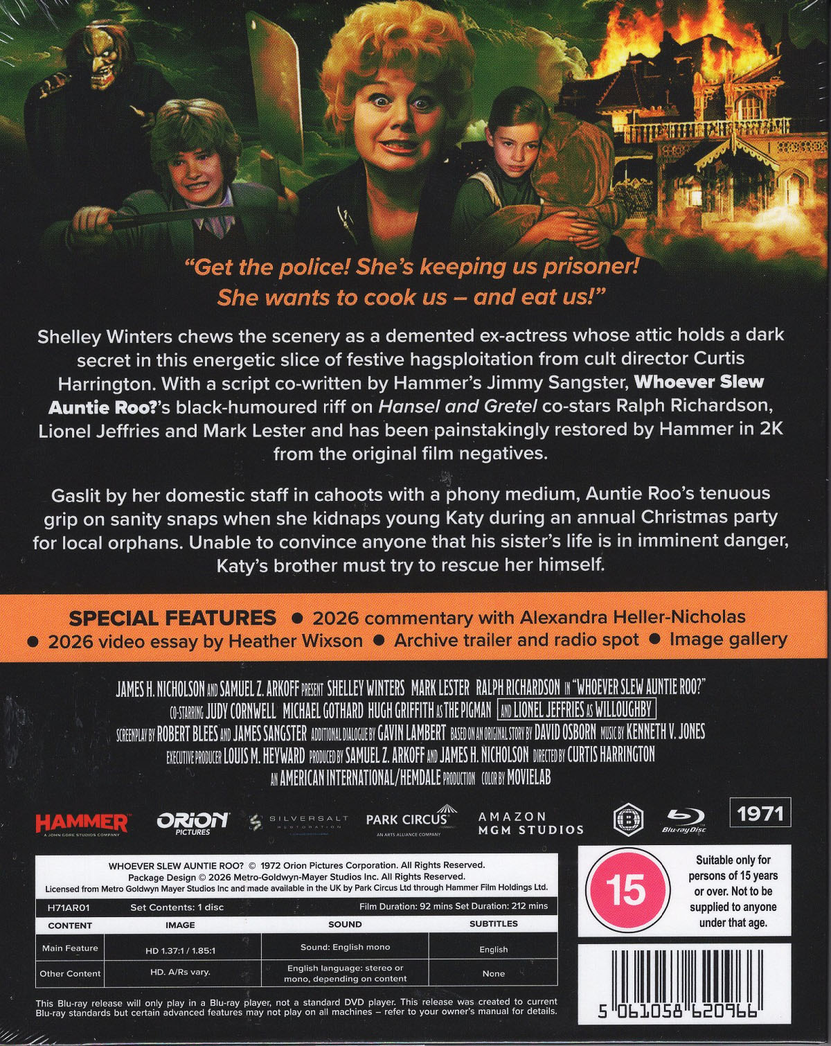 Whoever Slew Auntie Roo? (Limited Edition) (ej svensk text) (Blu-ray) - 2