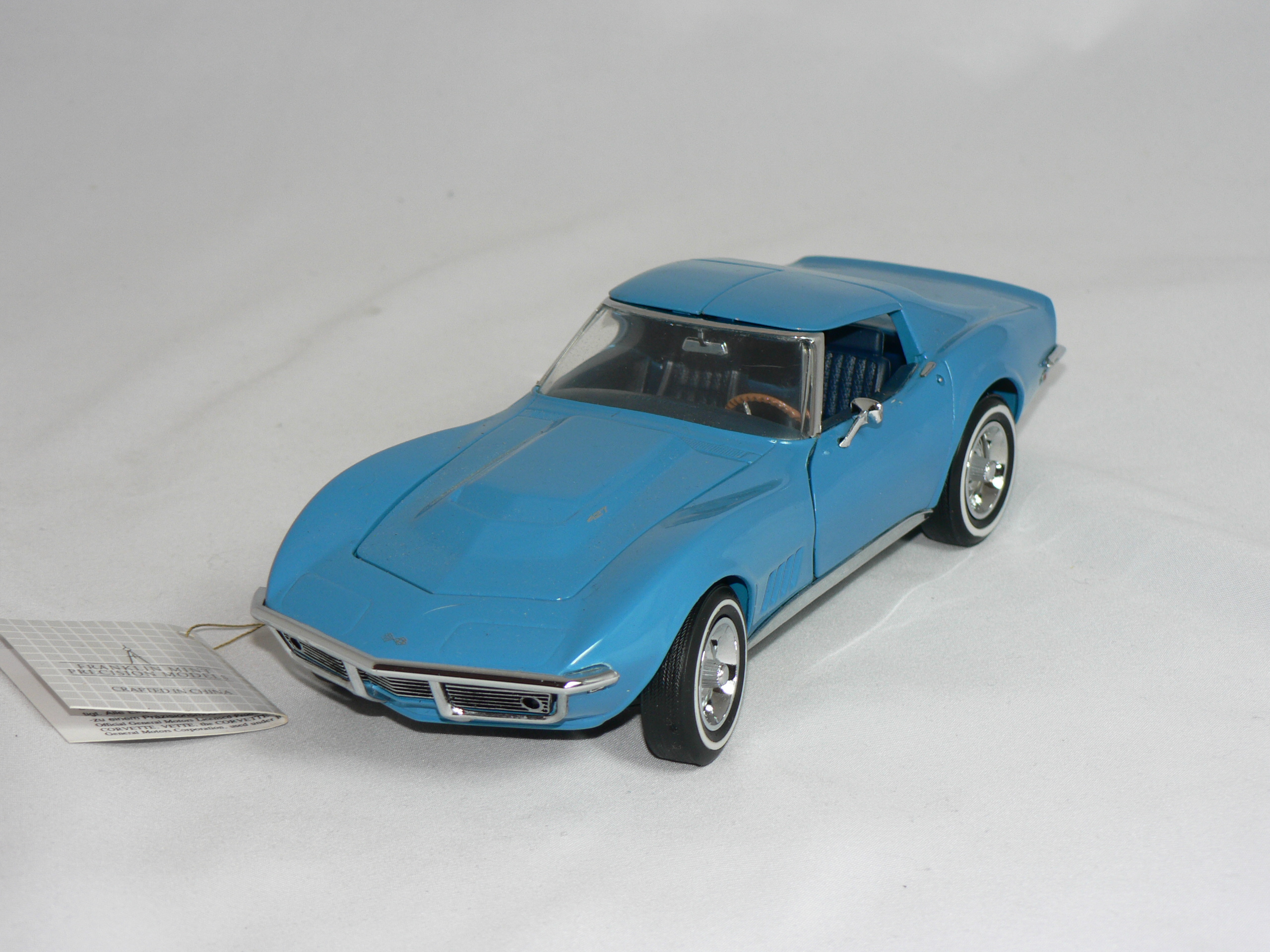 Chevrolet Corvette   1968   1:24  Franklin Mint