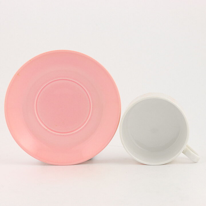 Stig Lindberg (Pastell 1980s) Teacup with with Pink Decor 11 cm  [Sample Images]